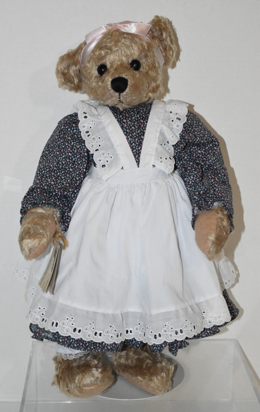 Vtg Cottage Collectibles Ganz Kathy Bear Artist Lorraine Chien Jointed 14"
